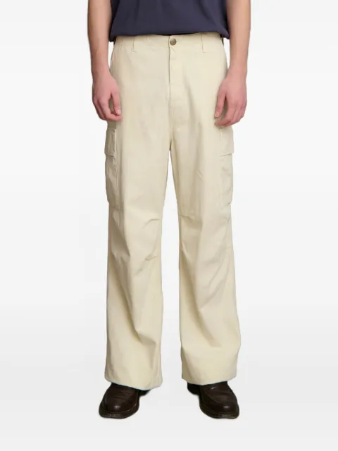 Palmes herringbone cargo trousers Neutrals P600018062