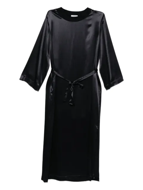 Peserico satin midi dress Blue A02071A1514A