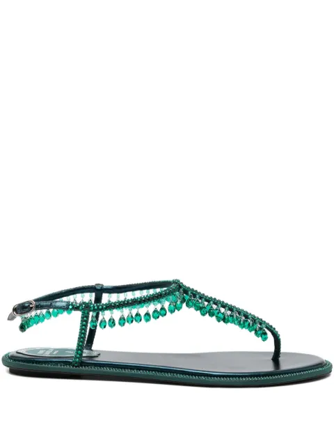 René Caovilla Diana sandals Green C10890R0014215