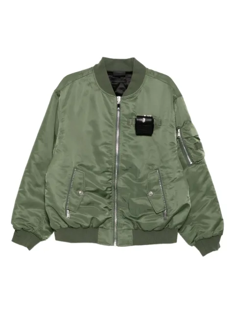 A BATHING APE® embroidery logo jacket Green 001HJK701304M