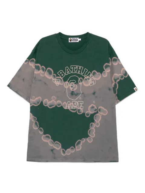 A BATHING APE® short-sleeved T-shirt Green 001CSL301015M