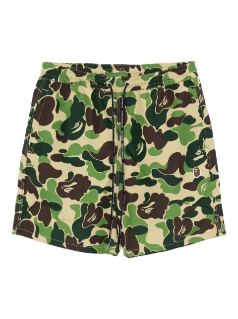 A BATHING APE® graphic-print shorts Green 001SPL301309M