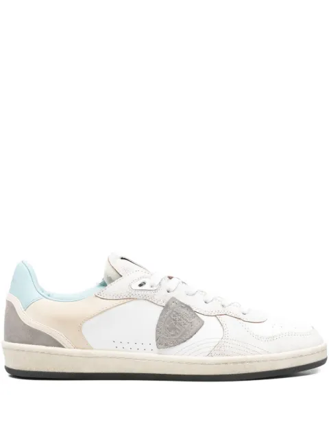 Philippe Model Paris leather panel sneakers White PGLUVC02
