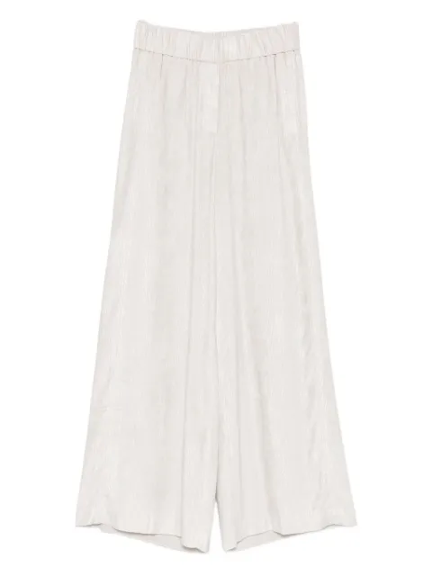 Peserico elastic-waist trousers Neutrals A0405201596