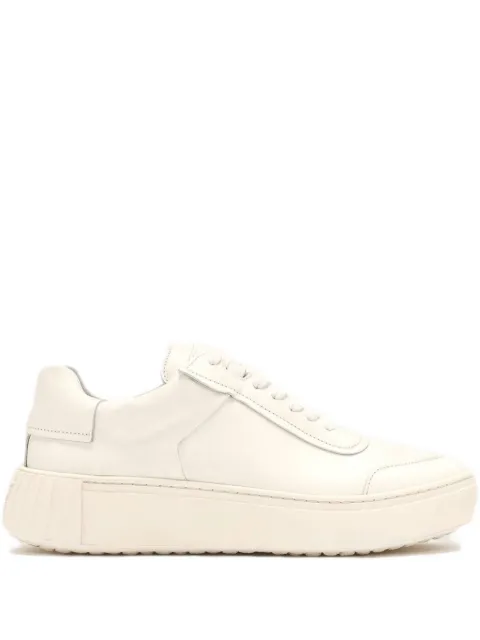 Primury Frank leather platform sneakers White UF5001319