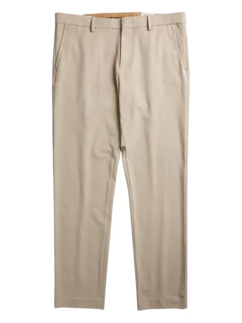 NN07 concealed-fastening trousers Brown 2111125107