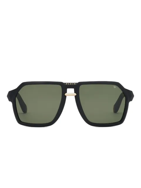 Philipp Plein Eyewear geometric-frame sunglasses Black AAEAMES0290PXV086N