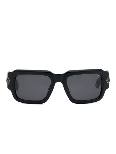 Philipp Plein Eyewear rectangle-frame sunglasses Black AAEAMES0287PXV086N
