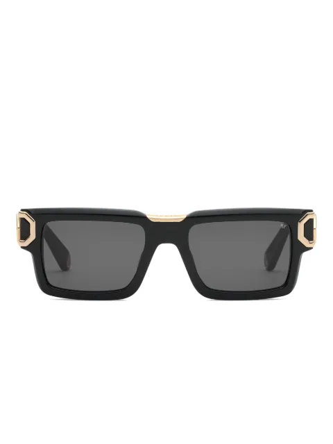 Philipp Plein Eyewear rectangular-frame sunglasses Black AAEAMES0293PXV086N