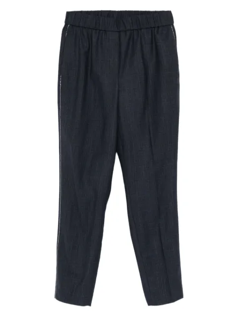 Peserico wool-blend trousers Blue A0407202568