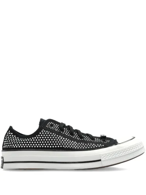 Converse x Swarovski Chuck 70 crystal-embellished sneakers Black A16171C