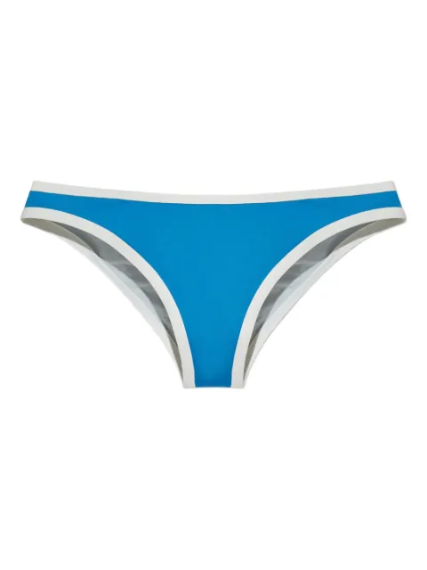 Marysia contrast-trim bikini briefs Blue SB165