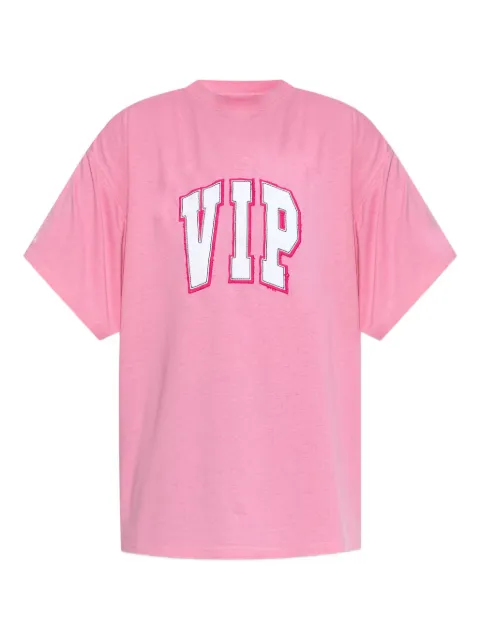 Balenciaga VIP cotton T-shirt Pink 831305TSVP6