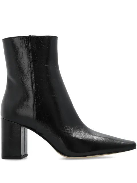Michael Michael Kors block-heel pointed-toe boots Black 40T5ELME7L