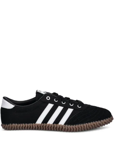 adidas Volley Plimsole three-stripe sneakers Black JR6016