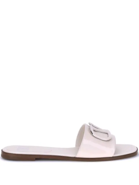 Valentino Garavani VLogo signature leather sandals White WS0BD5TMK