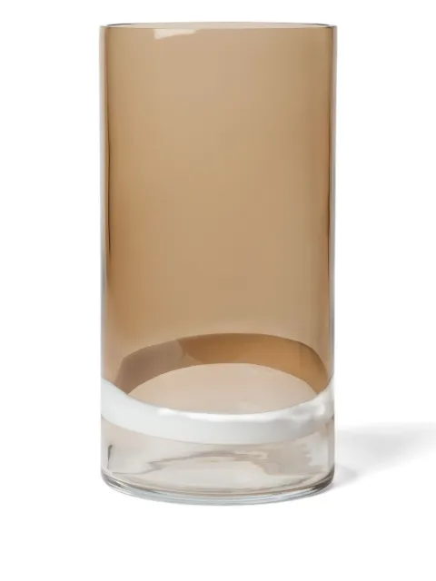 Brunello Cucinelli cylinder vase (11.5cm x 127.5cm) Neutrals MLGLASS06ACNAT