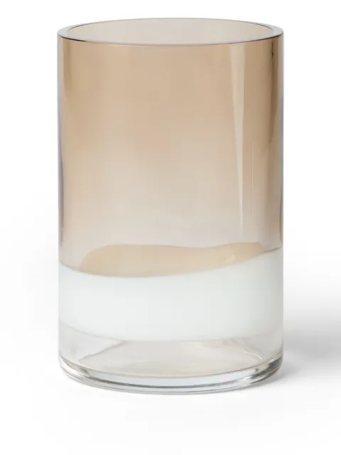 Brunello Cucinelli cylinder vase (16.5 cm x 34 cm) Neutrals MLGLASS06BCNAT