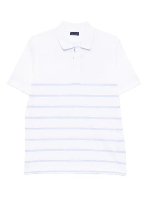 Paul & Shark short-sleeve striped polo shirt White 25411223