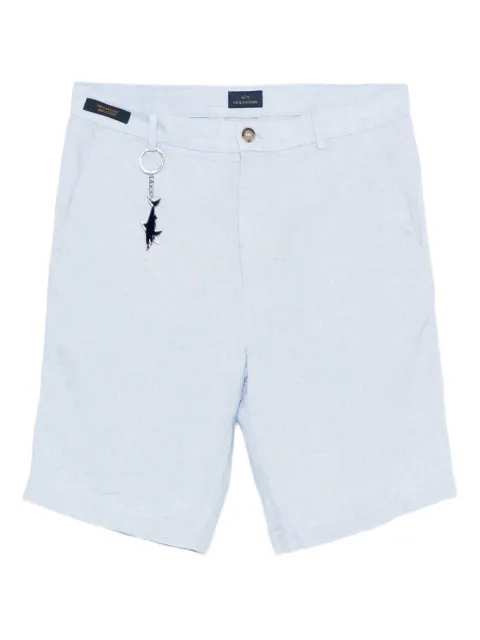 Paul & Shark linen keychain shorts Blue 25414042