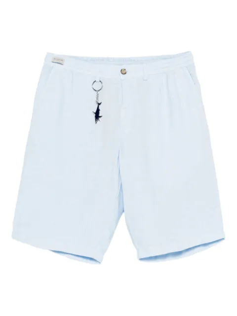 Paul & Shark linen shorts Blue 25414037