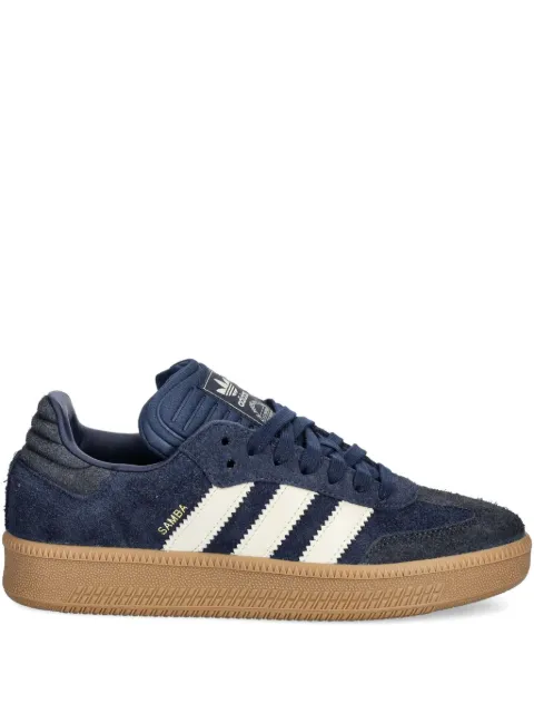 adidas Samba XLG three-stripe suede sneakers Blue JS3827