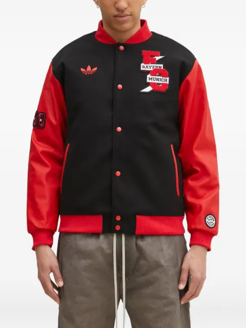 adidas FC Bayern Munich varsity jacket Black JF0584