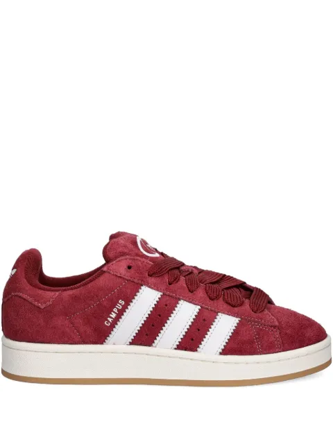 adidas Campus 00s three-stripe suede sneakers Red JQ8349