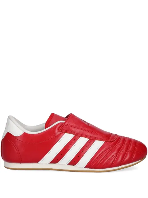 adidas Taekwondo quilted-panel low-top sneakers Red JS4020