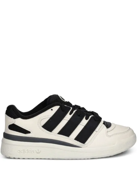 adidas three-stripes leather trainers White JQ5241