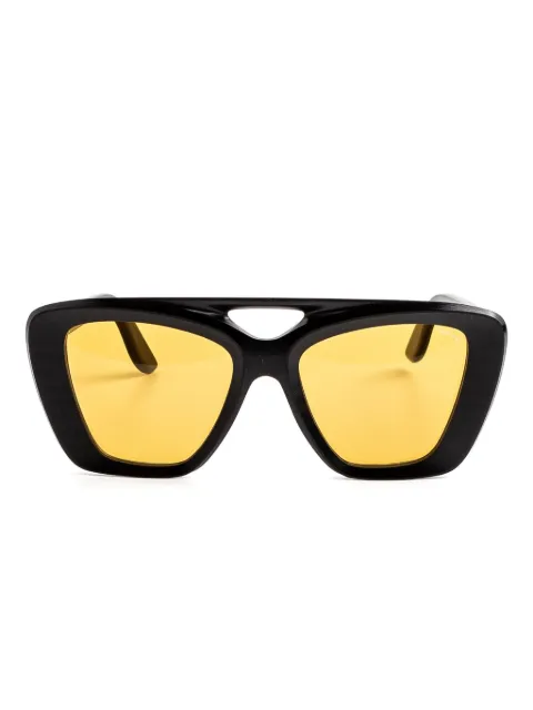 Lapima Manon geometric-frame sunglasses Black MANON