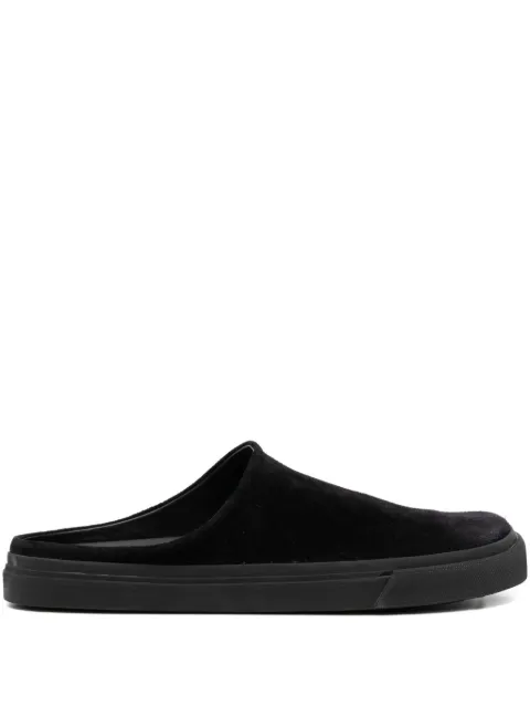James Perse suede mules Black SMOTP8466