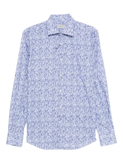 Paul & Shark floral-print shirt Blue 25413174CF