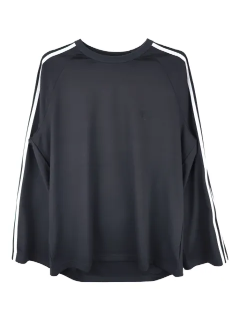 Y-3 three-stripe long-sleeve t-shirt Black JW7351