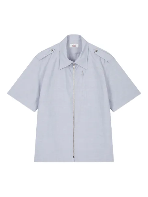 TOMBOY zip-fastening shirt Blue 91U5221050