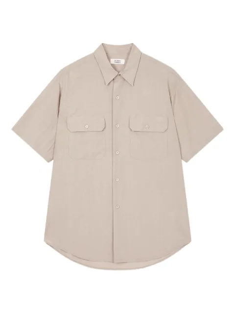 TOMBOY double-pocket short-sleeve shirt Neutrals 91U5221001