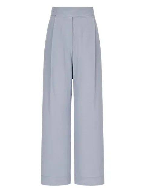 TOMBOY eyelet-belt back-pockets trousers Blue 9105231140