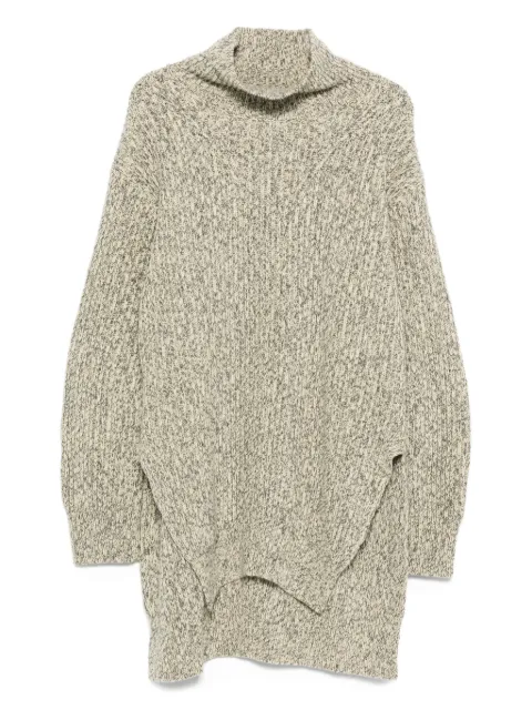 Jil Sander high-neck long-sleeve sweater Neutrals J02GP0191J14796