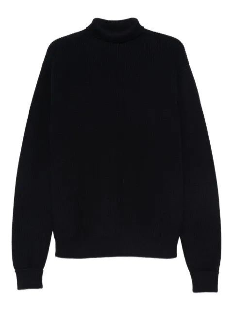 JIL SANDER+ ribbed high-neck sweater Blue J47GP0146J14644
