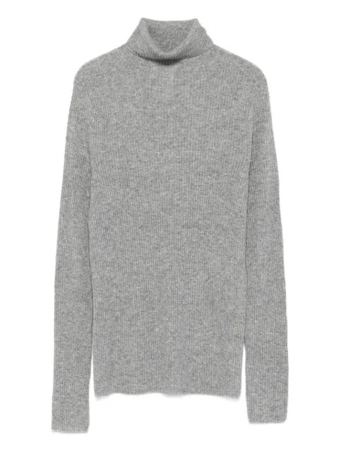 Fabiana Filippi ribbed turtleneck sweater Grey MAD215F021D230