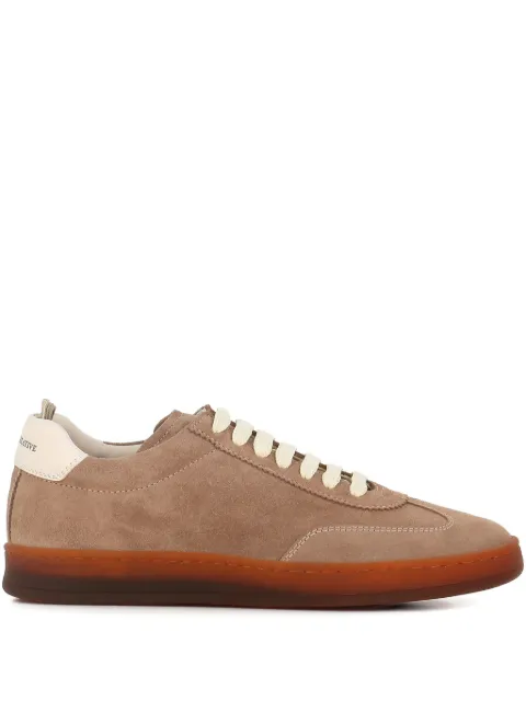 Officine Creative suede lace-up sneakers Neutrals OCDCHAE101LC174V563