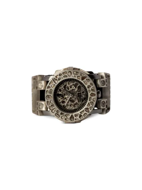 Parts of Four Skeleton Mega Pavé 42mm Black W134042MADIAMADIANG