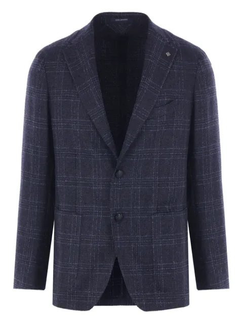 Tagliatore checked blazer Blue 1SMC22K440022B1161