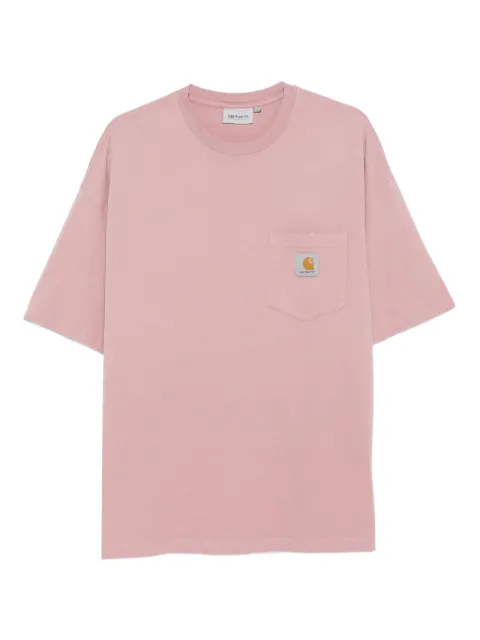 Carhartt WIP Hudson pocket T-shirt Pink I035140CO