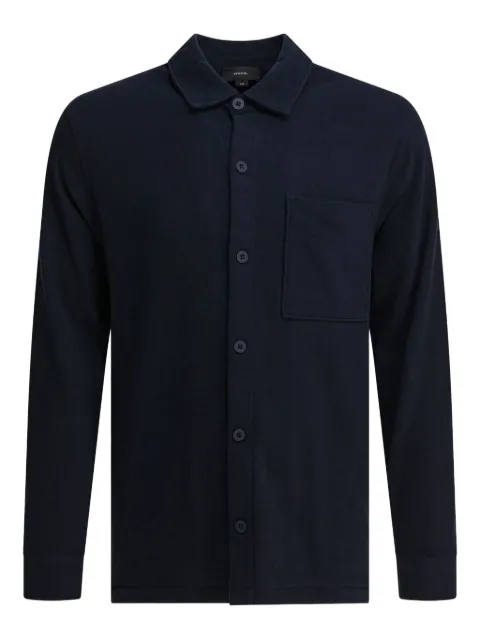 Vince long-sleeve pocket shirt Blue M010729943A403CBL