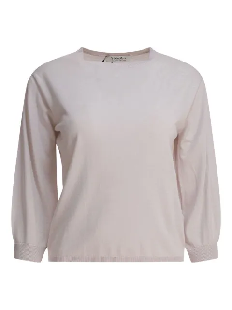 'S Max Mara round-neck wool sweater Grey 2529366041600