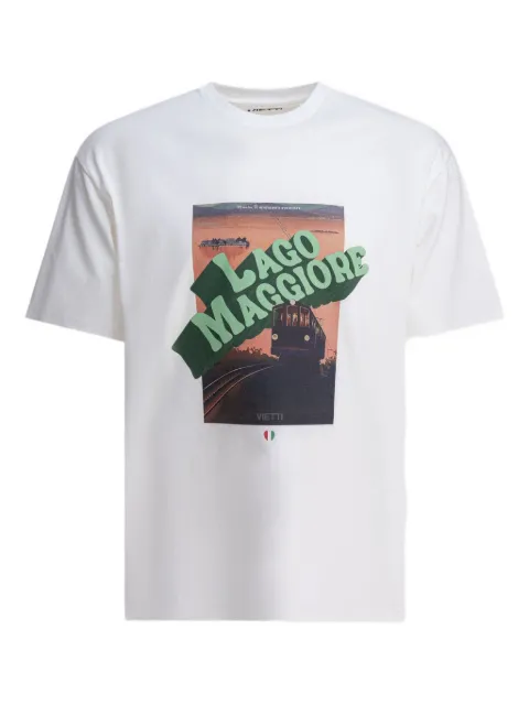 VIETTI MERCHANDISE crew-neck graphic T-shirt White TSHIRTPOSTERLAGOMAGGIORE