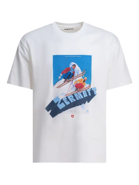 VIETTI MERCHANDISE graphic T-shirt White TSHIRTPOSTERZERMATT2