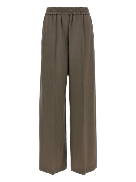 Brunello Cucinelli elastic-waistband trousers Grey M0W07P9002C054