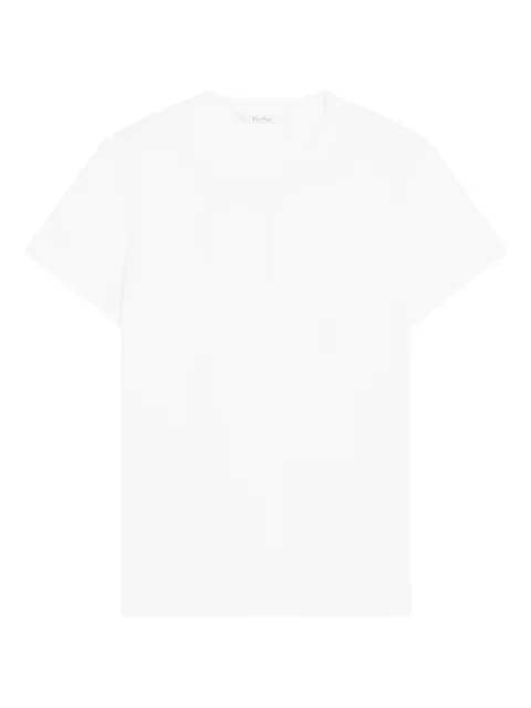 Max Mara logo-embroidered T-shirt White 2621946051600